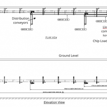 Livebottom/transfer conveyors