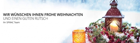Wie wünschen Ihnen frohe Weihnachten und einen guten Rutsch 